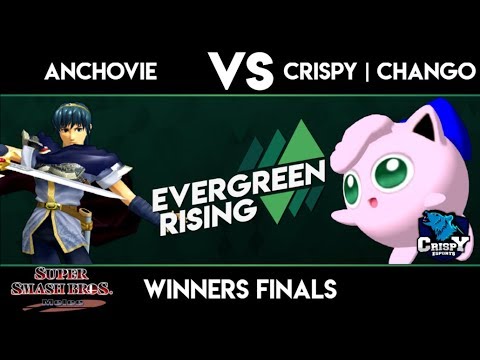 Evergreen Rising #7 - Anchovie vs Crispy | Chango - Melee Winners Finals