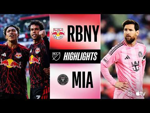 New York Red Bulls vs. Inter Miami CF | Full Match Highlights | Messi in New York!