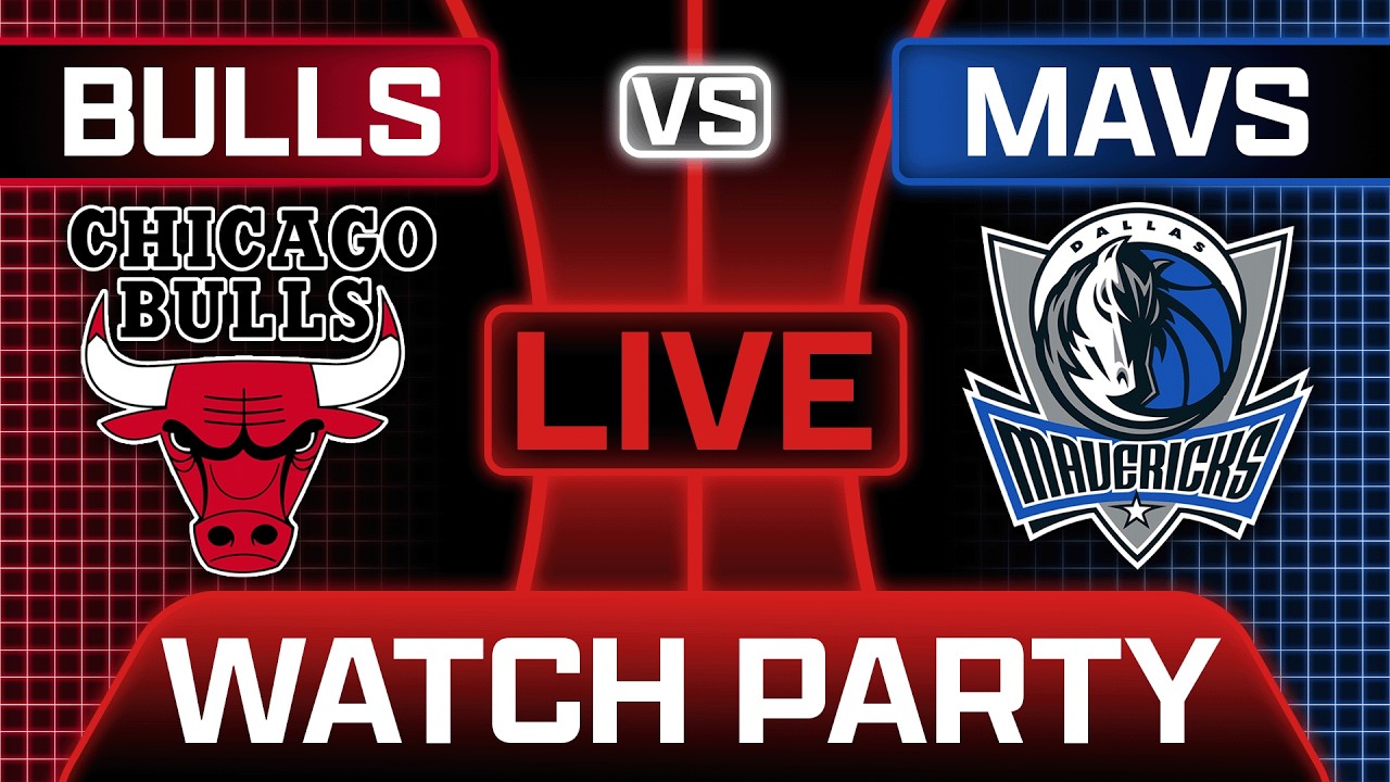Bulls vs Mavericks - Live Stream Watch Party With Slightly Biased