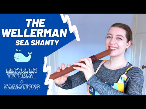 Samouczek gry na flecie prostym Wellerman + wariacje! | Flet prosty zespołowy