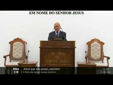 CCB HINO 118 FIEL SALVADOR É JESUS