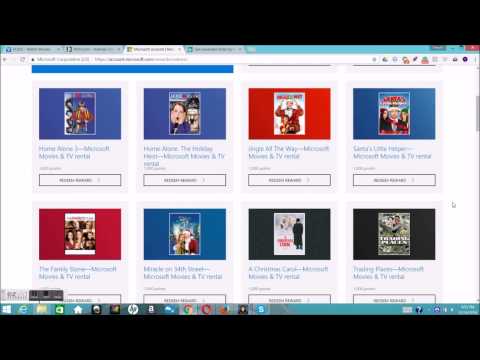 GET FREE MOVIES HULU AMAZON CARDS STARBUCKS W/Microsoft REWARDS