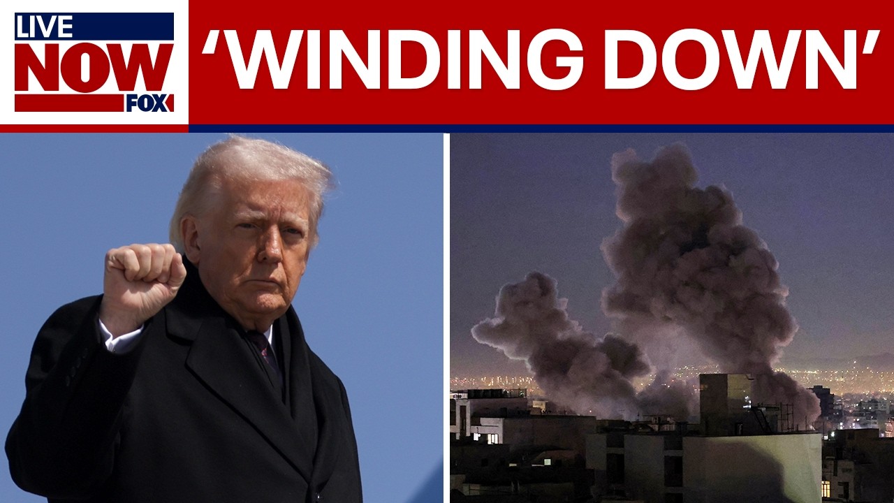 Trump: US considering 'winding down' military efforts in Iran