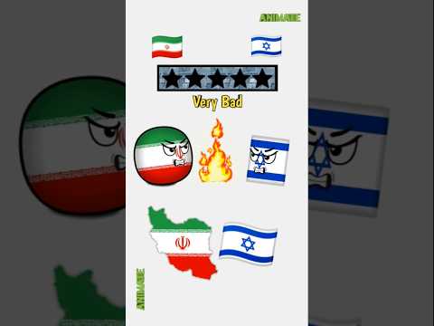Iran relations with other countries 🇮🇷 #countryballs #shorts #iran