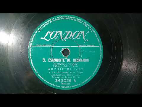 "El Escondite De Hernando"(tango) 1954 Archie Bleyer Orq./Castañuela/ Trompeta y Coro.