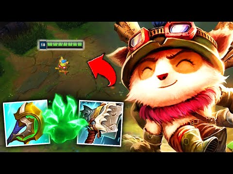 Teemo but I'm a Mega Tank who Blinds you