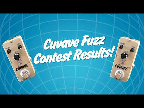 60,000 Subscriber celebration CUVAVE FUZZ WINNER!!! - and all the other entries