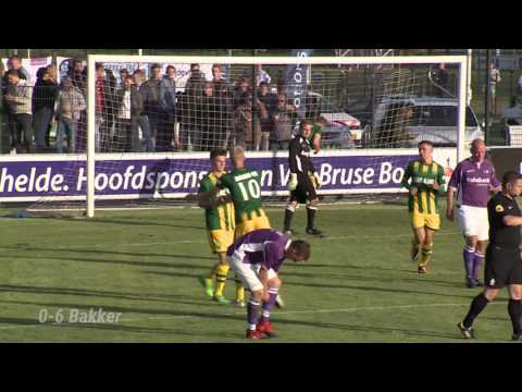 De 13 doelpunten tegen Bruse Boys