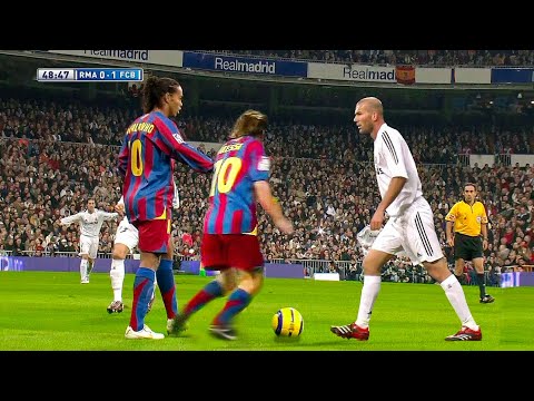 Ronaldinho & Messi Masterclass in El Classico 2005