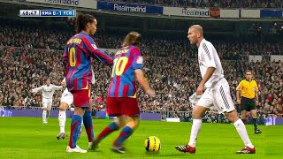 Ronaldinho & Messi Masterclass in El Classico 2005