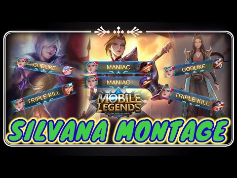 SILVANA MONTAGE PART 1 | Mobile Legends: Bang Bang | TorioKid◉‿◉