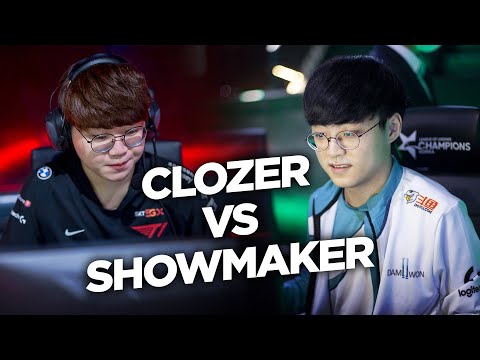 COMO FOI CLOZER VS SHOWMAKER EM DAMWON VS T1