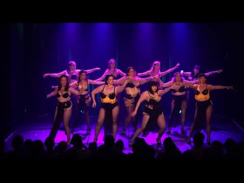 Beginner Burlesque students perform Drums of Love - The Bombshell Burlesque Academy