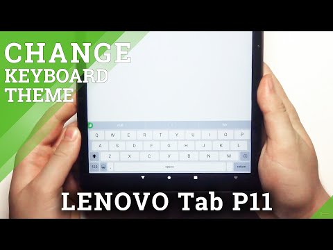 LENOVO Tab P11 – Install & Use Green Apple Keyboard App
