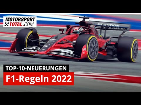 Formel-1-Regeln 2022: Die zehn wichtigsten Änderungen!
