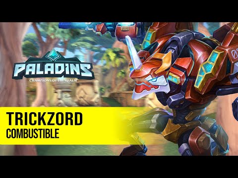 Trickzord Drogoz PALADINS PRO COMPETITIVE GAMEPLAY l COMBUSTIBLE