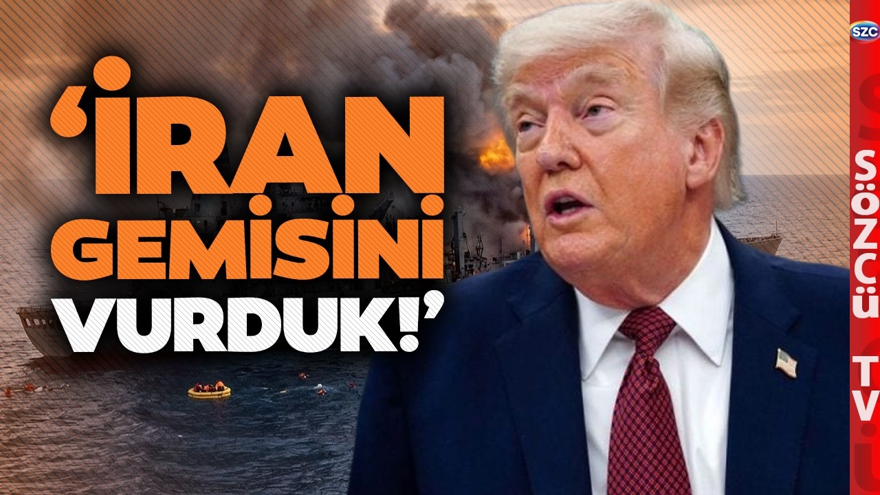 Trump Duyurdu! İran Gemisi Hürmüz'de Vuruldu! Körfez Cehenneme Dönecek!