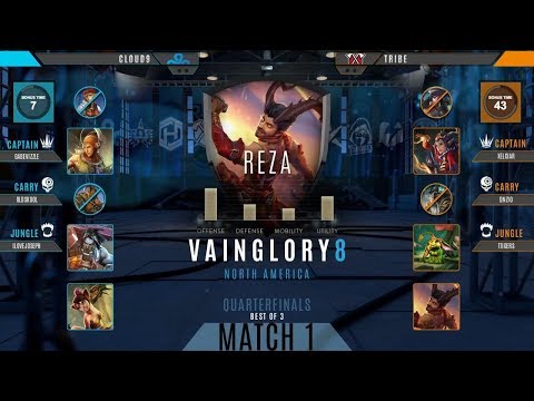 Cloud9 vs Tribe Game 1 | Vainglory 8 NA Autumn 2017 Split 2 Week 1