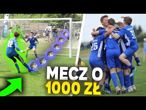 FINAŁOWY MECZ O 1000 ZŁ 🔥 12 LETNI BRAMKARZ STRZELIŁ GOLA?! | QESEK