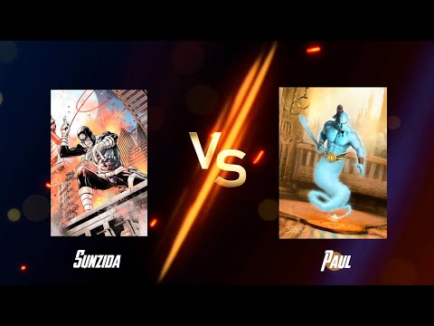 Bullseye vs Genie (Sunzida vs Paul) | Unmatched