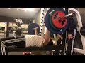 19 Years old: Bench Press (200 LBS) 90 KG x 2