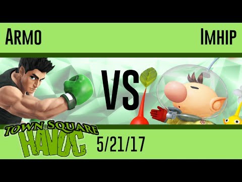 Armo (Little Mac) vs Imhip (Olimar)  - Town Square Havoc - Wii U