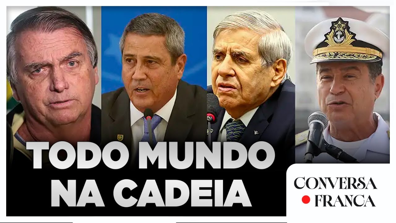 BOLSONARO E EX-MINISTROS NA CADEIA | CONVERSA FRANCA | Luiz França e Willian Rocha