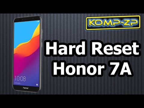 Сброс на заводские настройки смартфона Honor 7A. Ремонт Honor DUA-L22. Часть 1