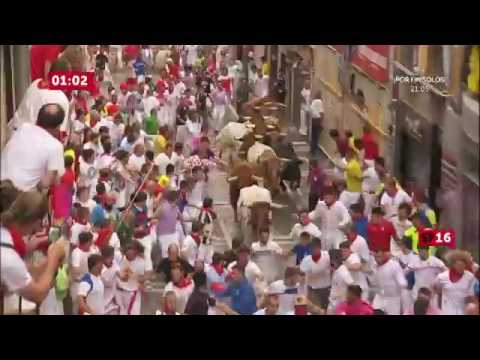 SPAIN BULL RUN 2016 DAY 4 PAMPLONA