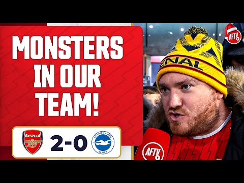 We’ve Got Monsters In Our Team! (Dan Potts) | Arsenal 2-0 Brighton