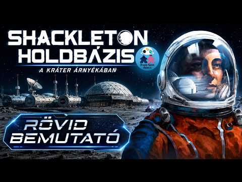 Shackleton Holdbázis rövid bemutató - Board Game Addicts