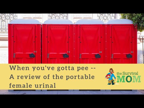 When you've gotta pee -- A review of the portable female urinal