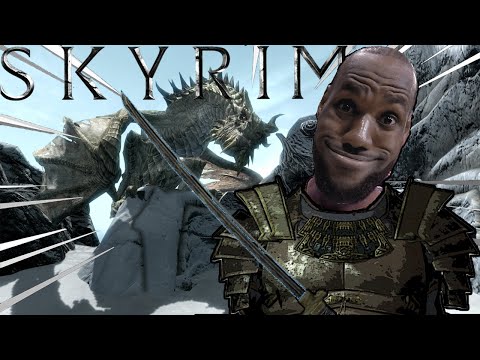 meeting Paarthurnax in Skyrim