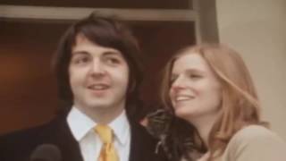 Paul McCartney&#39;s marriage to Linda Eastman 1969 HD