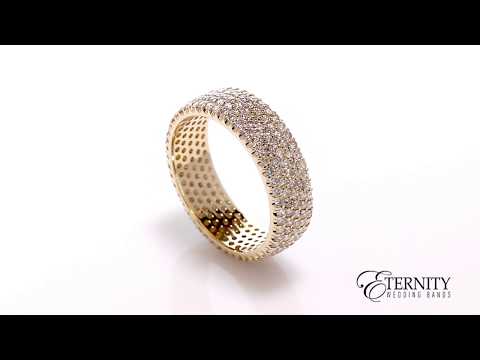 5 Row 2.0CTTW Diamond Eternity Ring (117x)