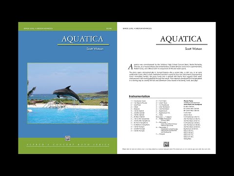 Aquatica, by Scott Watson – Score & Sound