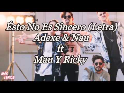 download lagu mp3 mp4 Letra De Adexe Y Nau Esto No Es Sincero, download lagu Letra De Adexe Y Nau Esto No Es Sincero gratis, unduh video klip Letra De Adexe Y Nau Esto No Es Sincero