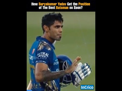 आखिर Suryakumar Yadav को इतनी जल्दी कैसे मिला सर्वश्रेष्ठ बल्लेबाज का दर्जा 😲 #shorts #InCrico