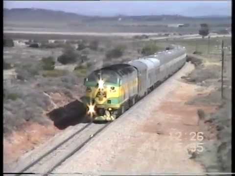 Indian Pacific near Peterborough