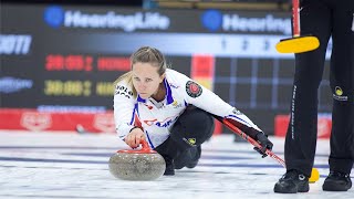 Download lagu Rachel Homan double 8th end in quarters | HearingLife Tour Challenge mp3