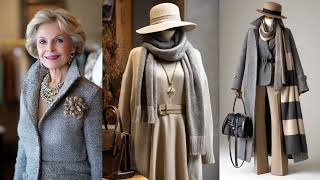 Ralph Lauren Fall/Winter Fashion 2025: Chic Gray & Beige Layering for Mature Style
