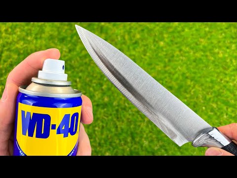 Knife is like a razor in 1 minute! 4 Amazing ways of sharpening from an Experienced Locksmith!