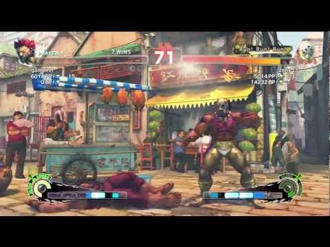 Daigo Umehara (Akuma) vs zeny53 (El Fuerte) - AE2012 Endless Matches *720p HD*