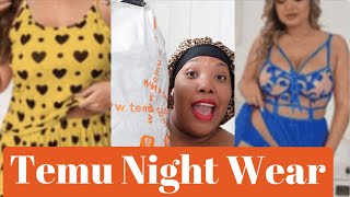 TEMU  Try On Haul | Sleep Wear  And Lingerie | All Plus-sizes | From 4XL TO 7XL | 2nd Part |