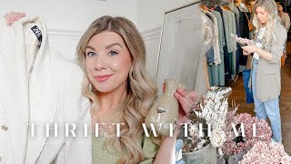 COME THRIFTING WITH ME, ZARA CHARITY SHOP, HAUL & CHANGING THE EXTENSION