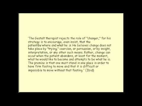 Paradoxical Theory of Change