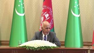 ترکمنستان ته د جمهور رئیس غني د رسمي سفر تفصیلي راپور