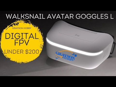 Affordable Digital FPV: Walksnail Avatar Goggles L Unboxing & Review