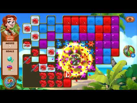 Lost Island Blast Adventure Level 2451 Gameplay
