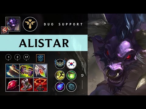 Alistar Support vs Thresh - KR Challenger Patch 26.01